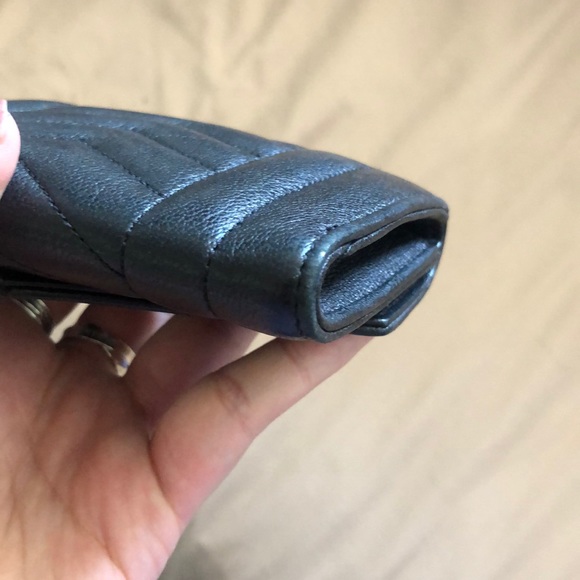 Small Monogram YSL Envelope Wallet - Picture 7 of 7